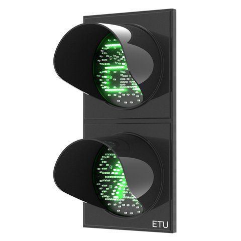 Світлодіодні пішохідні світлофори із таймером ETU-PLL-CT фото